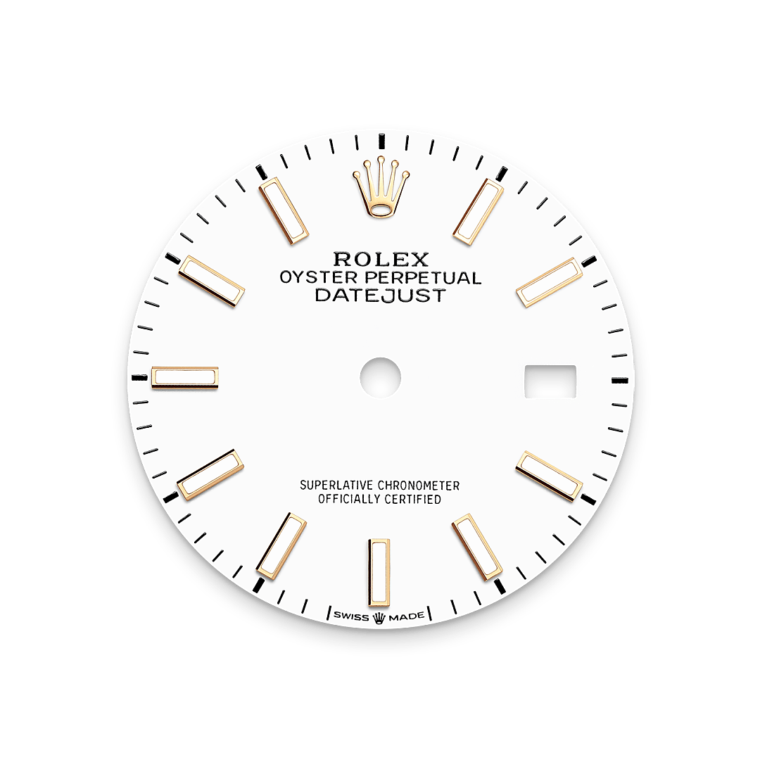 White dial