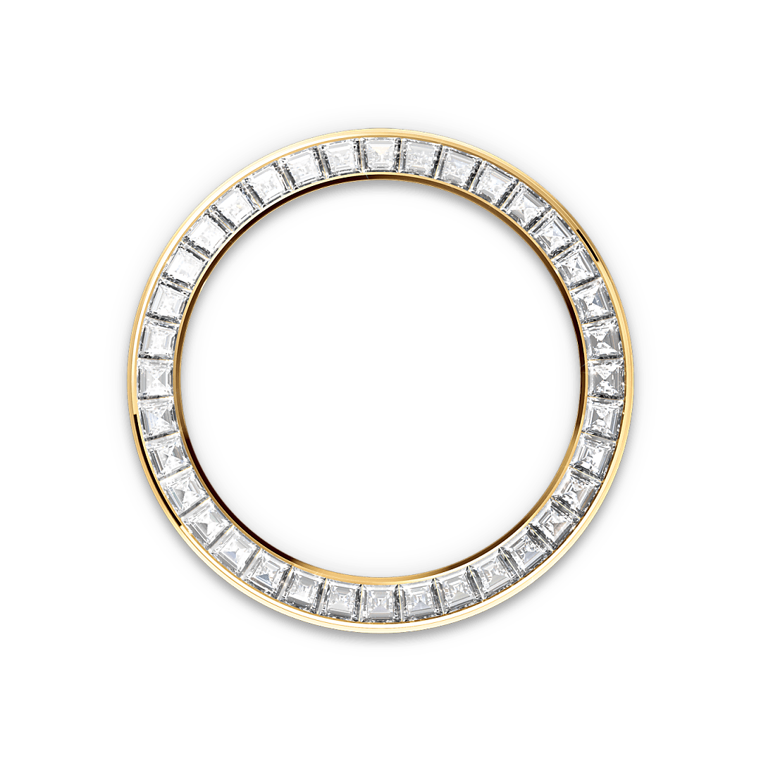Diamond-set bezel
