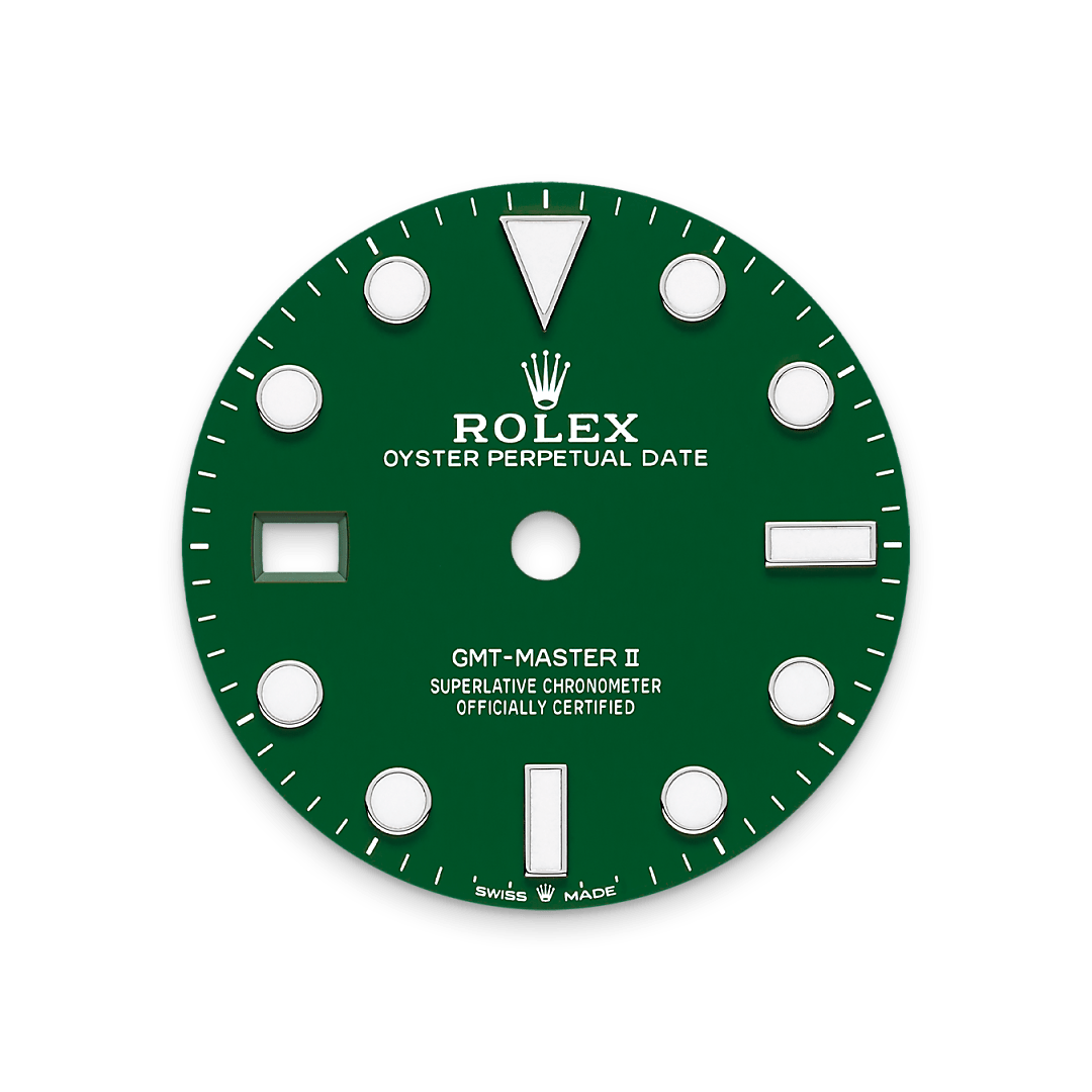 Green ceramic dial