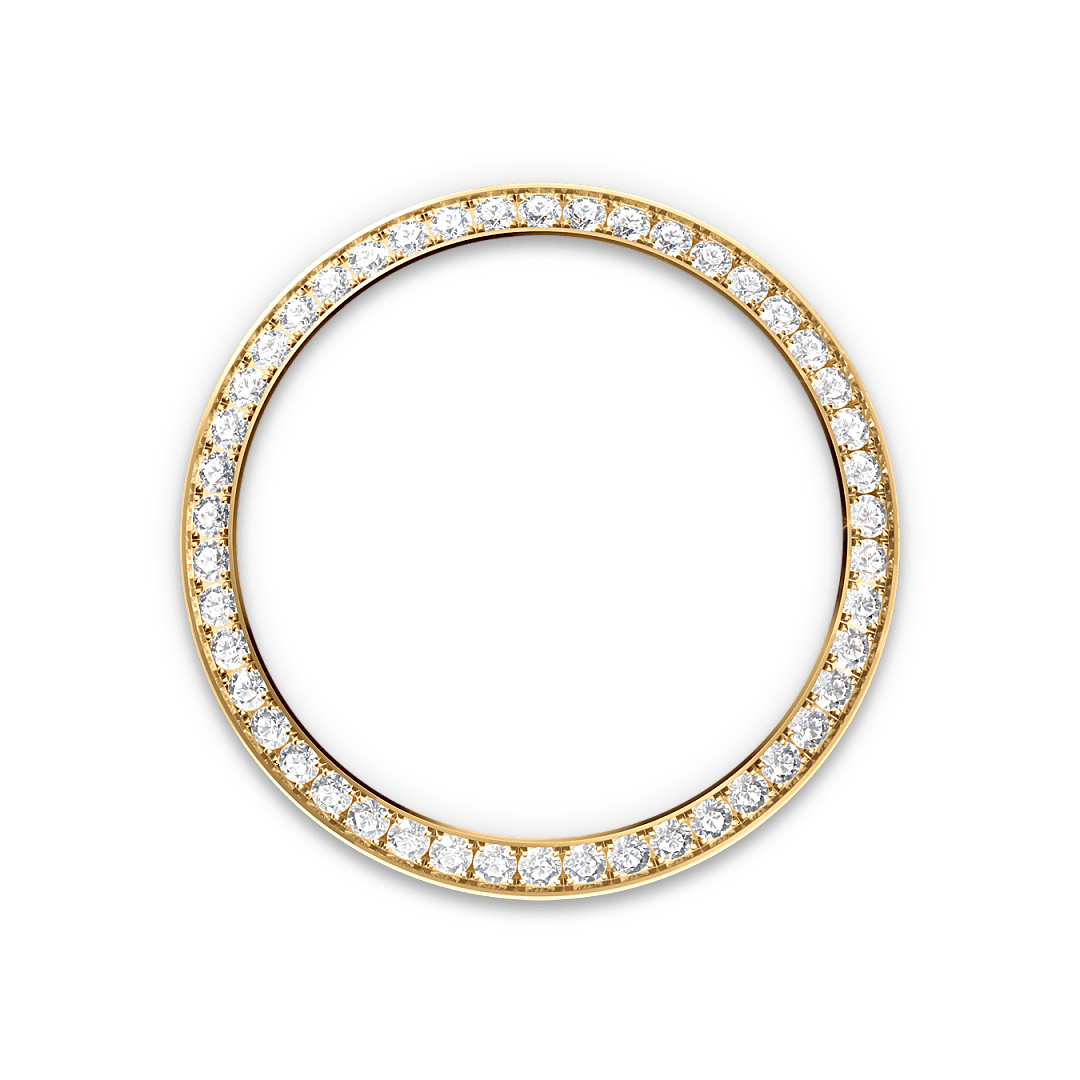 Diamond-set bezel