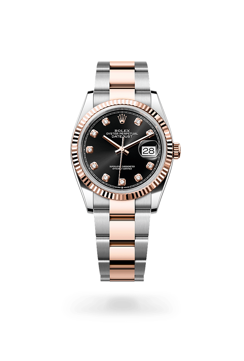 Rolex - Datejust 36 - Oyster, 36 mm, Oystersteel and Everose gold