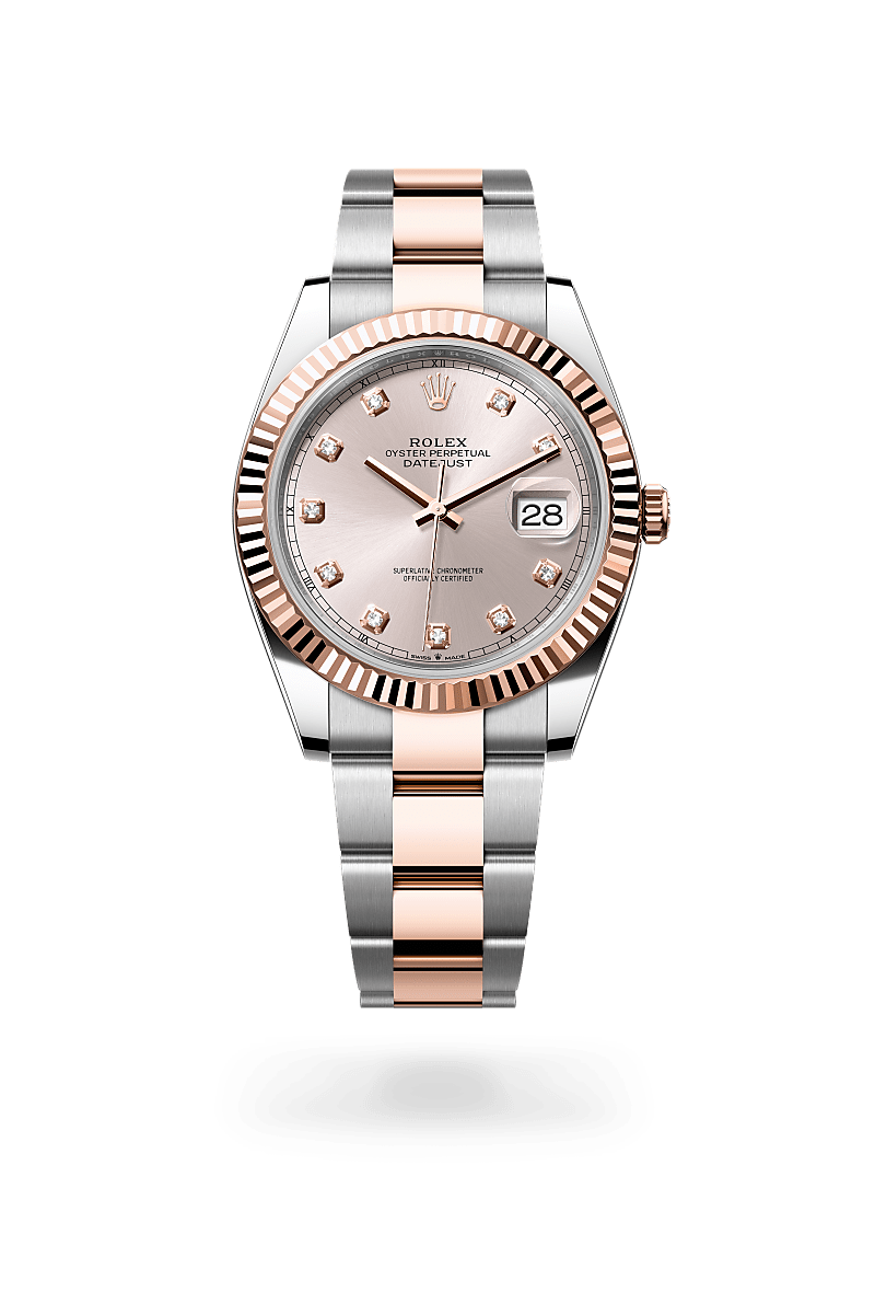 Rolex - Datejust 41 - Oyster, 41 mm, Oystersteel and Everose gold