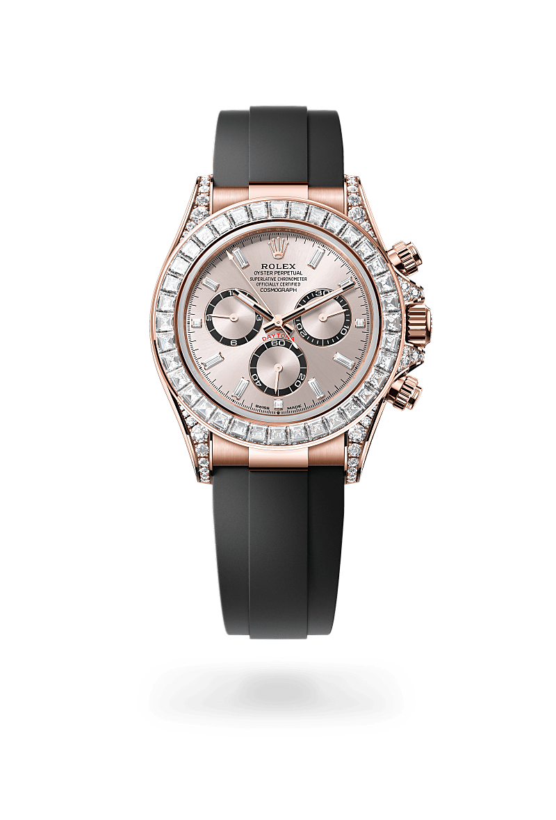 Rolex - Cosmograph Daytona - Oyster, 40 mm, Everose gold and diamonds