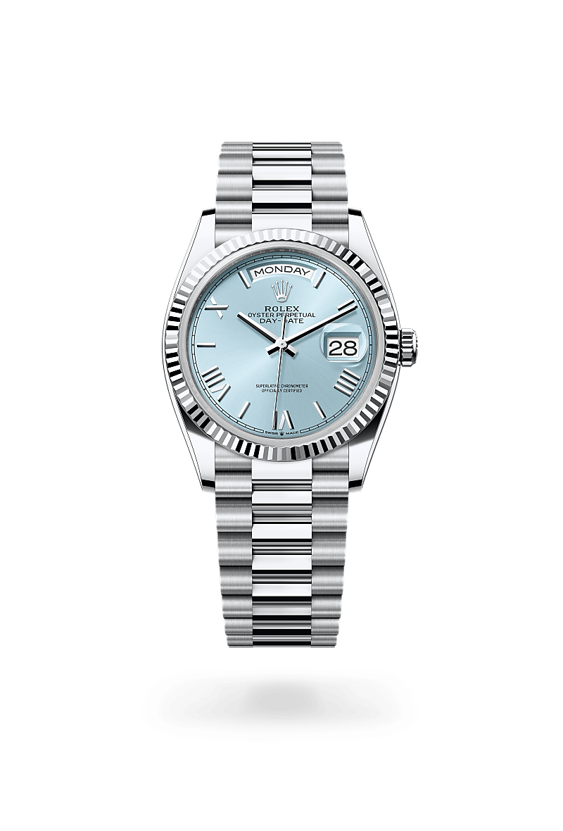 Rolex - Day-Date 36 - Oyster, 36 mm, platine