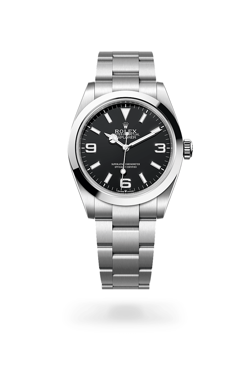 Rolex - Explorer 40 - Oyster, 40 mm, Oystersteel