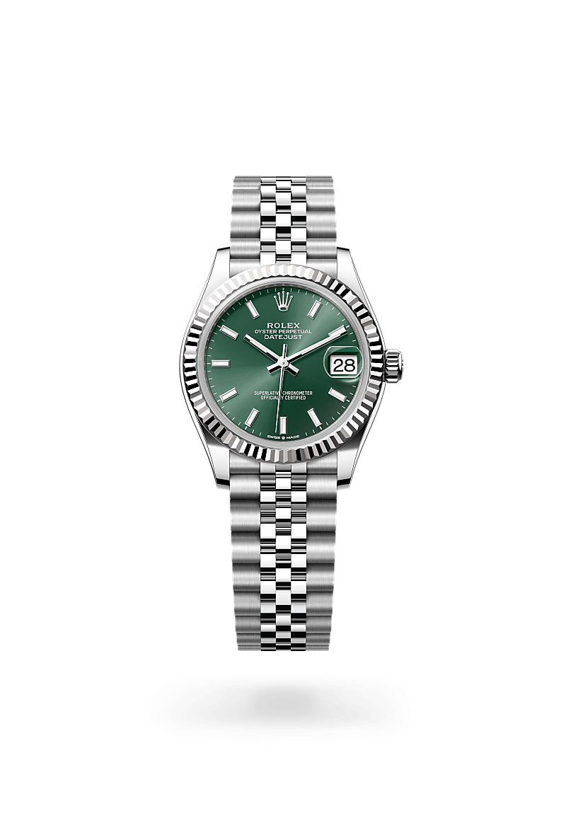 Rolex - Datejust 31 - Oyster, 31 mm, Oystersteel and white gold