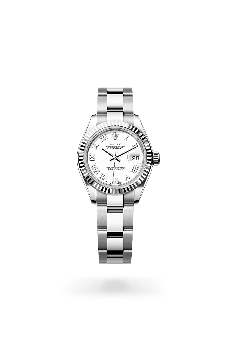 Rolex - Lady-Datejust - Oyster, 28 mm, Oystersteel and white gold