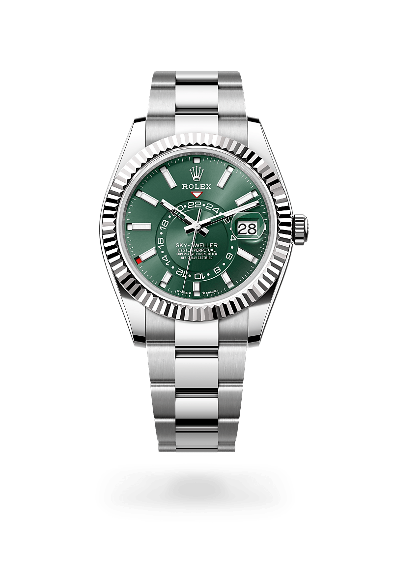 Rolex - Sky-Dweller - Oyster, 42 mm, Oystersteel and white gold