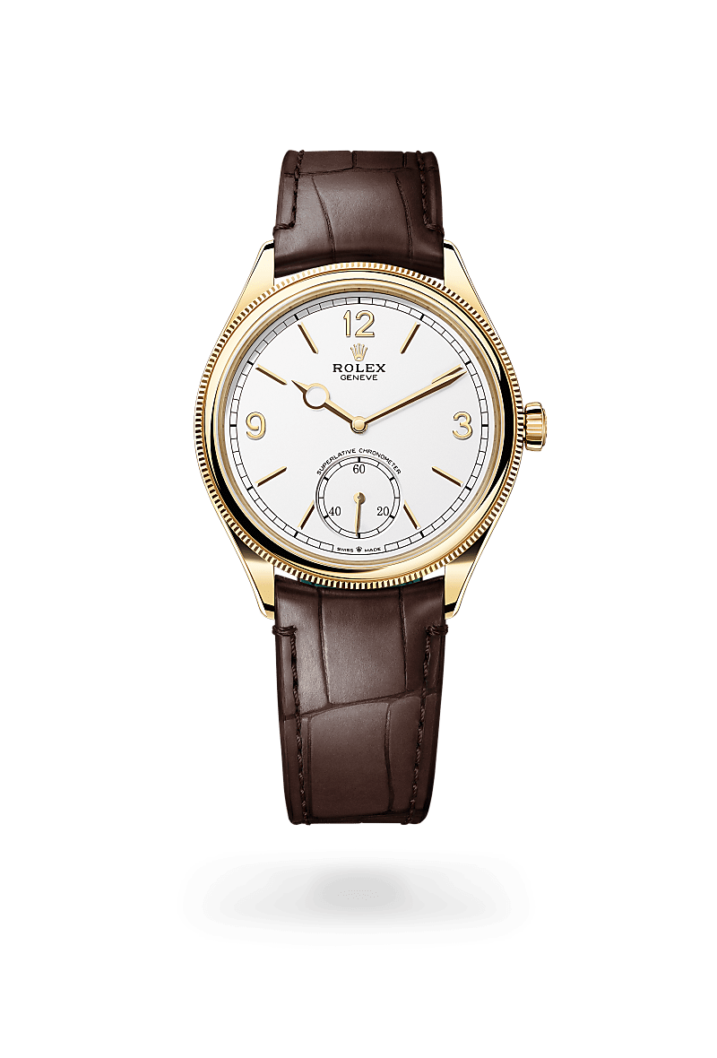 Rolex - 1908 - 39 mm, 18 ct yellow gold, polished finish