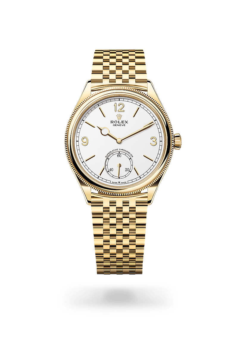 Rolex - 1908 - 39 mm, 18 ct yellow gold, polished finish